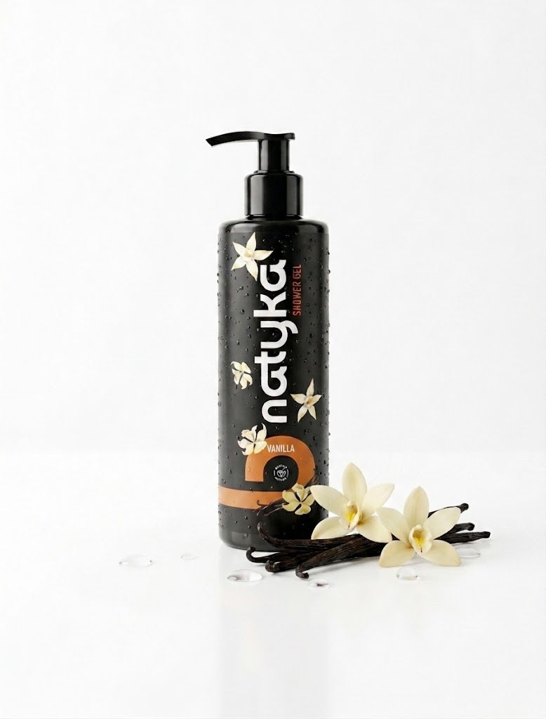 Gel douche Vanille Natyka 250 ml